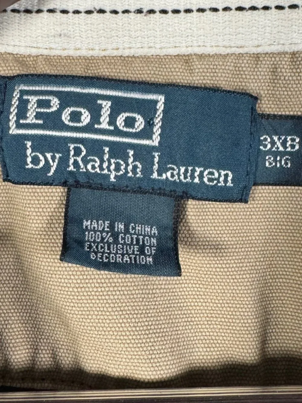 Polo Ralph Lauren Rugby Shirt Mens 3XB 3XL Big Blue Mountain Expedition Nepal